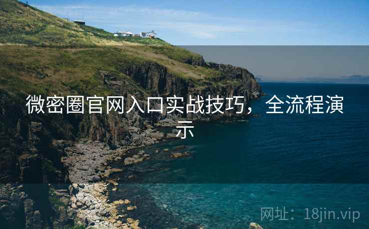 微密圈官网入口实战技巧，全流程演示